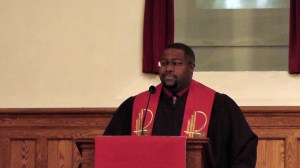 Rev. Jermine Alberty shares the Pentecost  message "We are Called to All People."